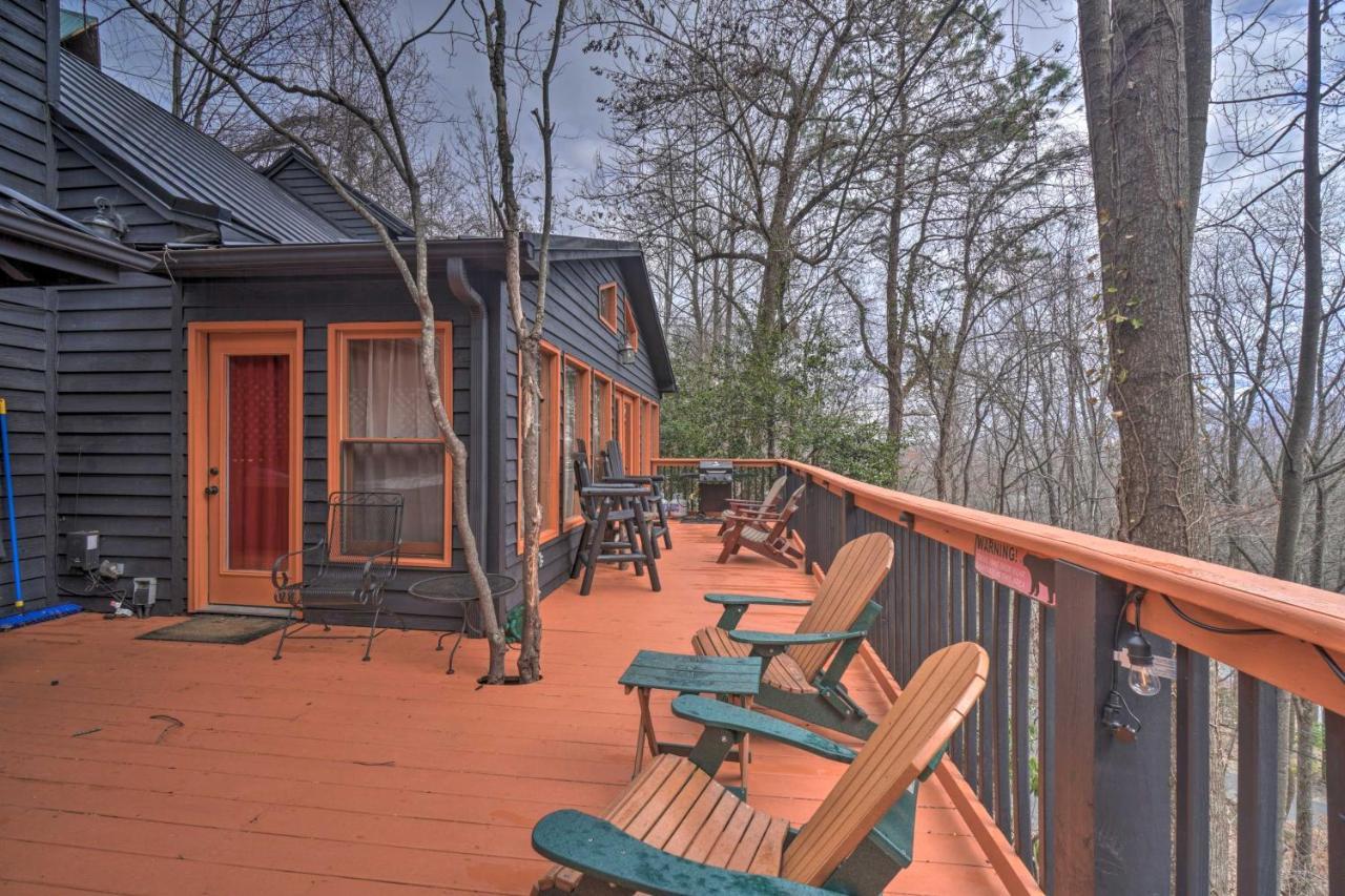 Villa Tree Top Dream Cabin With Hot Tub In Gatlinburg! Extérieur photo